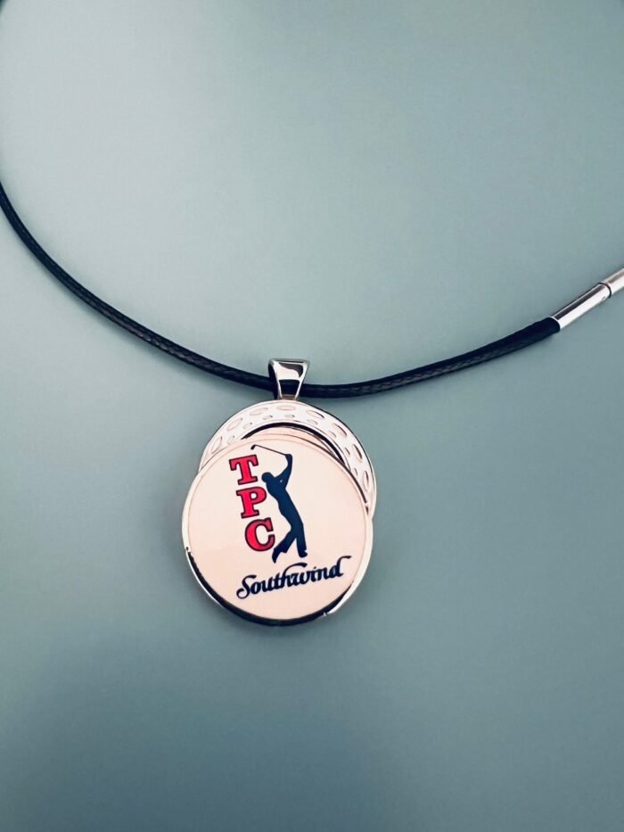 Golf Necklace with Magnetic Golf Ball Marker