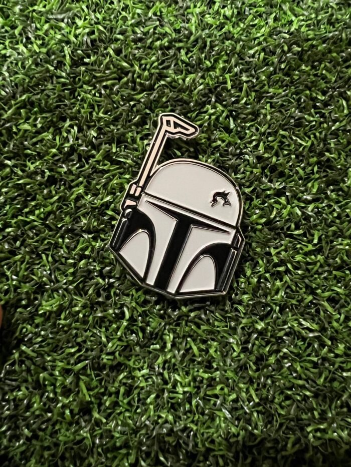 Golf Ball Marker Mando Bounty Hunter magnetic enamel