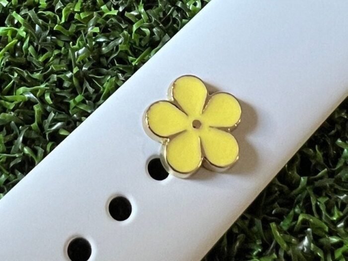 Watch Band Flower Charms solid metal Apple watch  bands magic band compatible