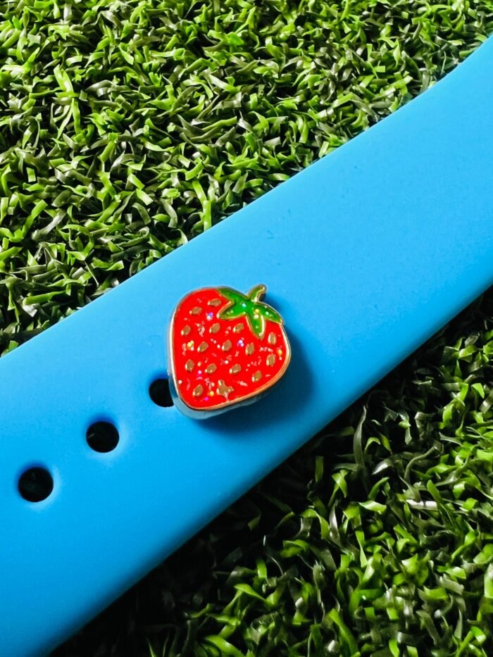 Strawberry Watchband charm solid metal Apple watch Magicband