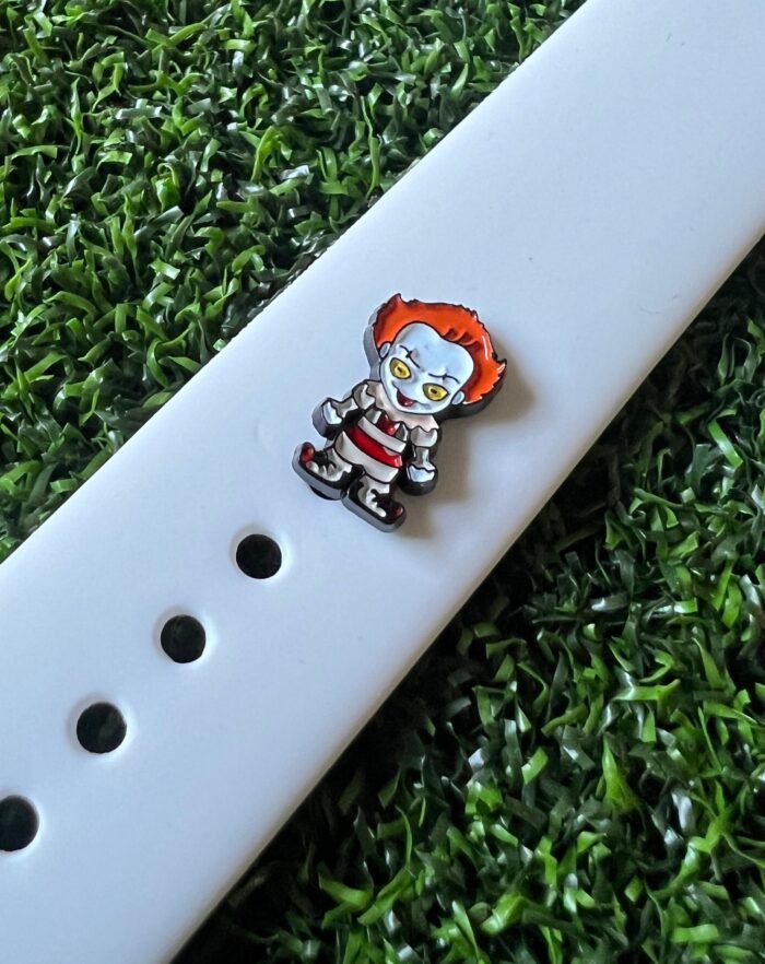 Watchband charm clown design solid metal Apple watch Magicband compatible