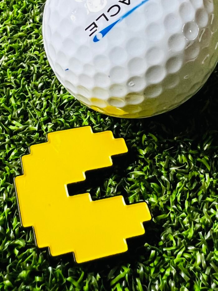 pac man golfball marker