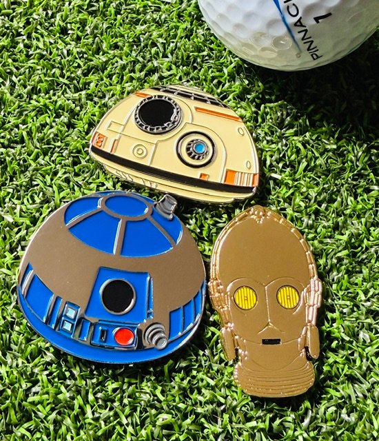 Star Wars Droids Golf Ball Markers 3 Pack